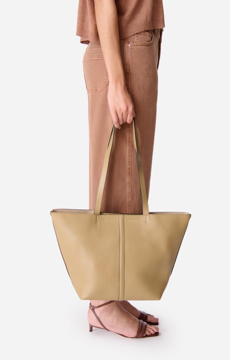 Vanessa Bruno Petit Cabas Daily En Cuir