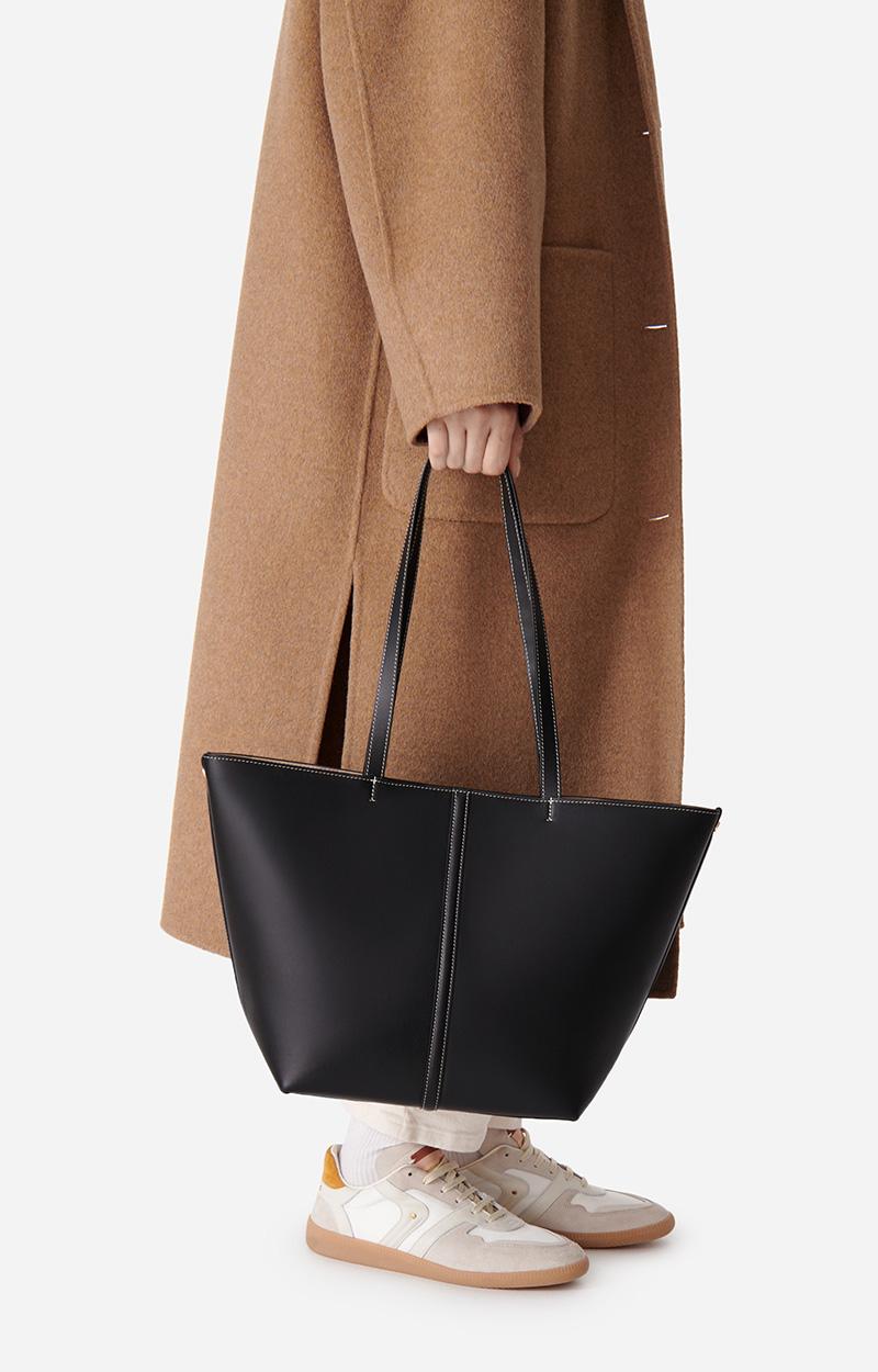 Vanessa Bruno Petit Cabas Daily En Cuir