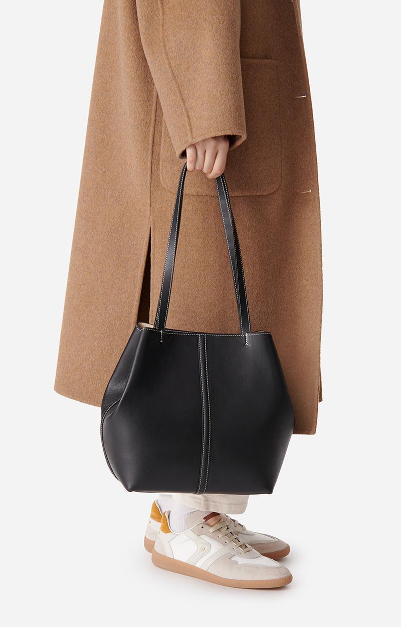 Vanessa Bruno Petit Cabas Daily En Cuir