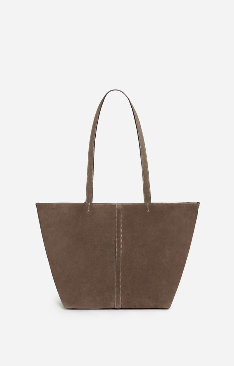 vanessa bruno Petit Cabas Daily En Cuir Velours