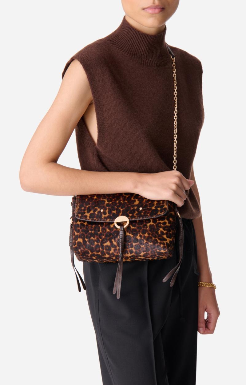 Vanessa Bruno Petit Sac À Rabat Othilia En Cuir