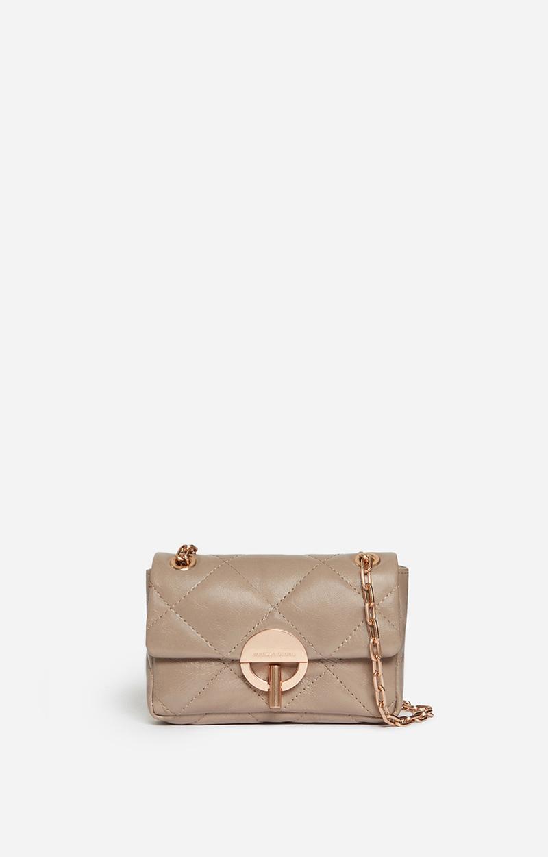 vanessa bruno Petit Sac Moon En Cuir Mat