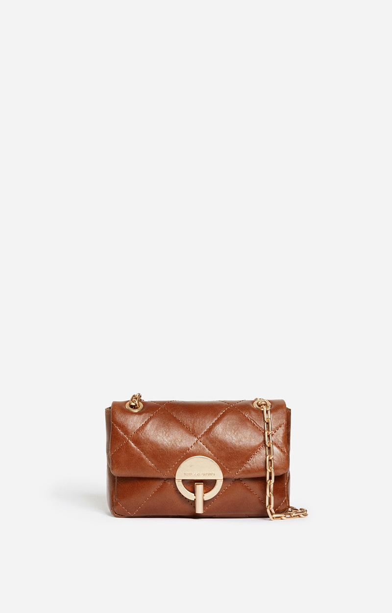 vanessa bruno Petit Sac Moon En Cuir