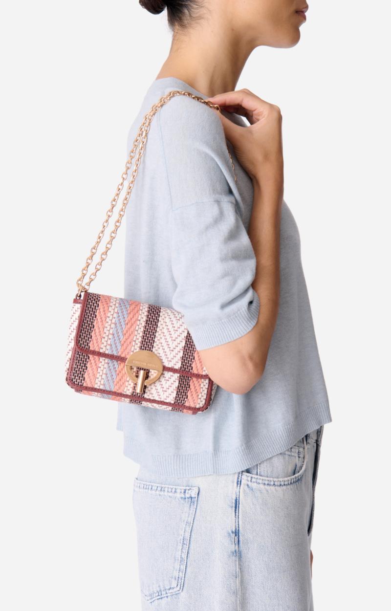 Vanessa Bruno Petit Sac Moon En Cuir Tressé