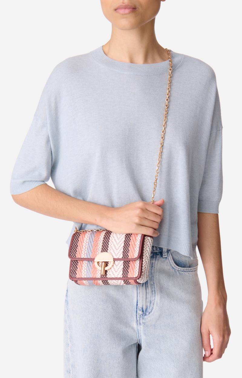Vanessa Bruno Petit Sac Moon En Cuir Tressé