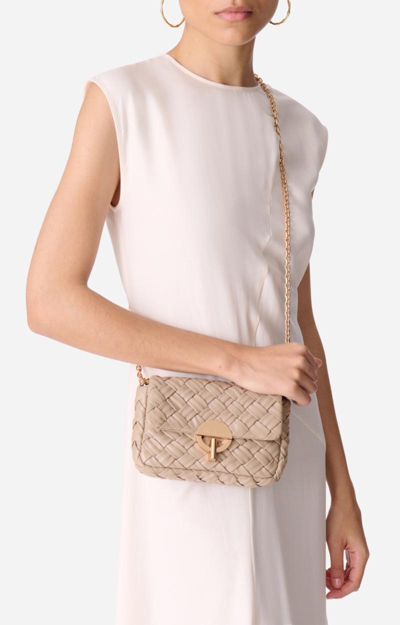 Vanessa Bruno Petit Sac Moon En Cuir Tressé