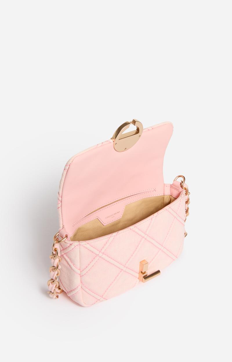 Vanessa Bruno Petit Sac Moon En Denim