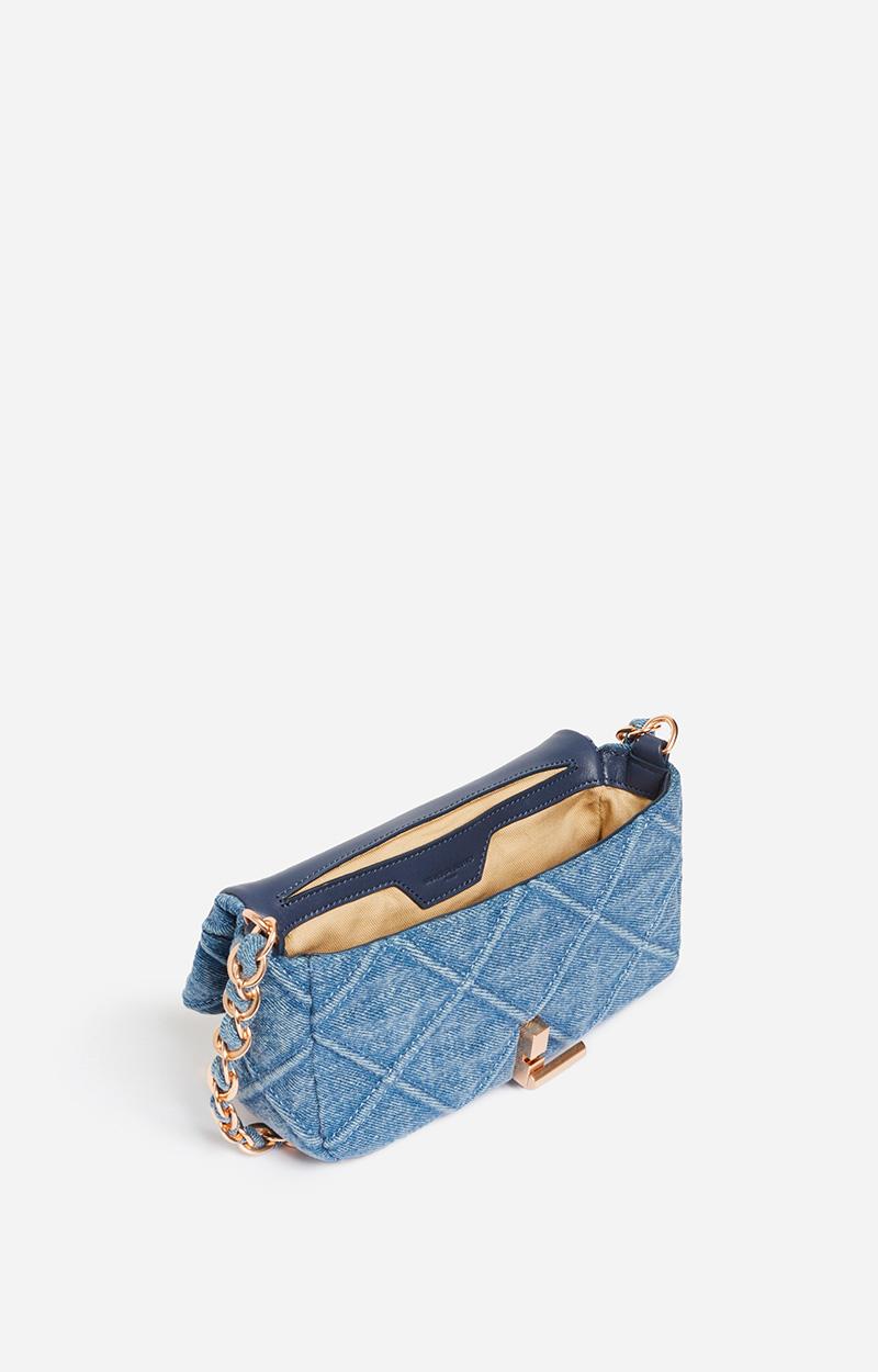 Vanessa Bruno Petit Sac Moon En Denim