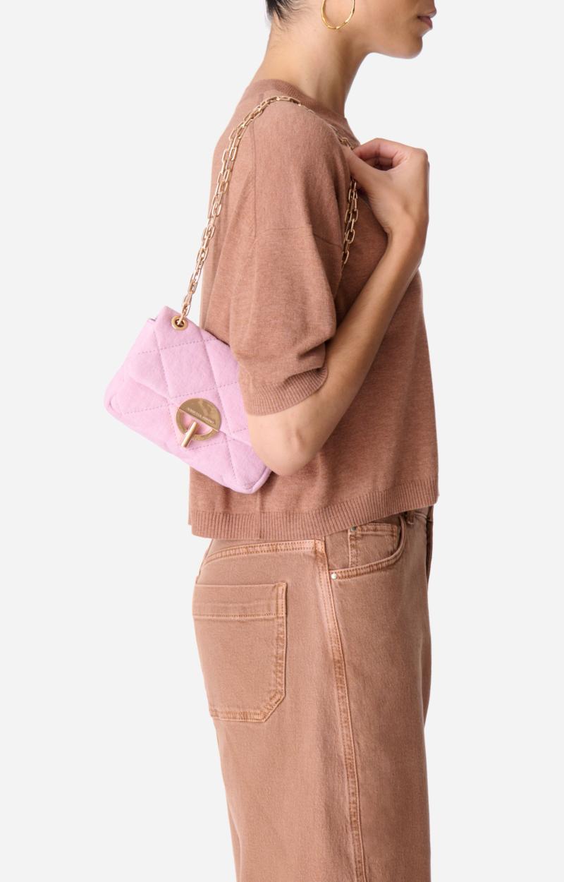 Vanessa Bruno Petit Sac Moon En Lin