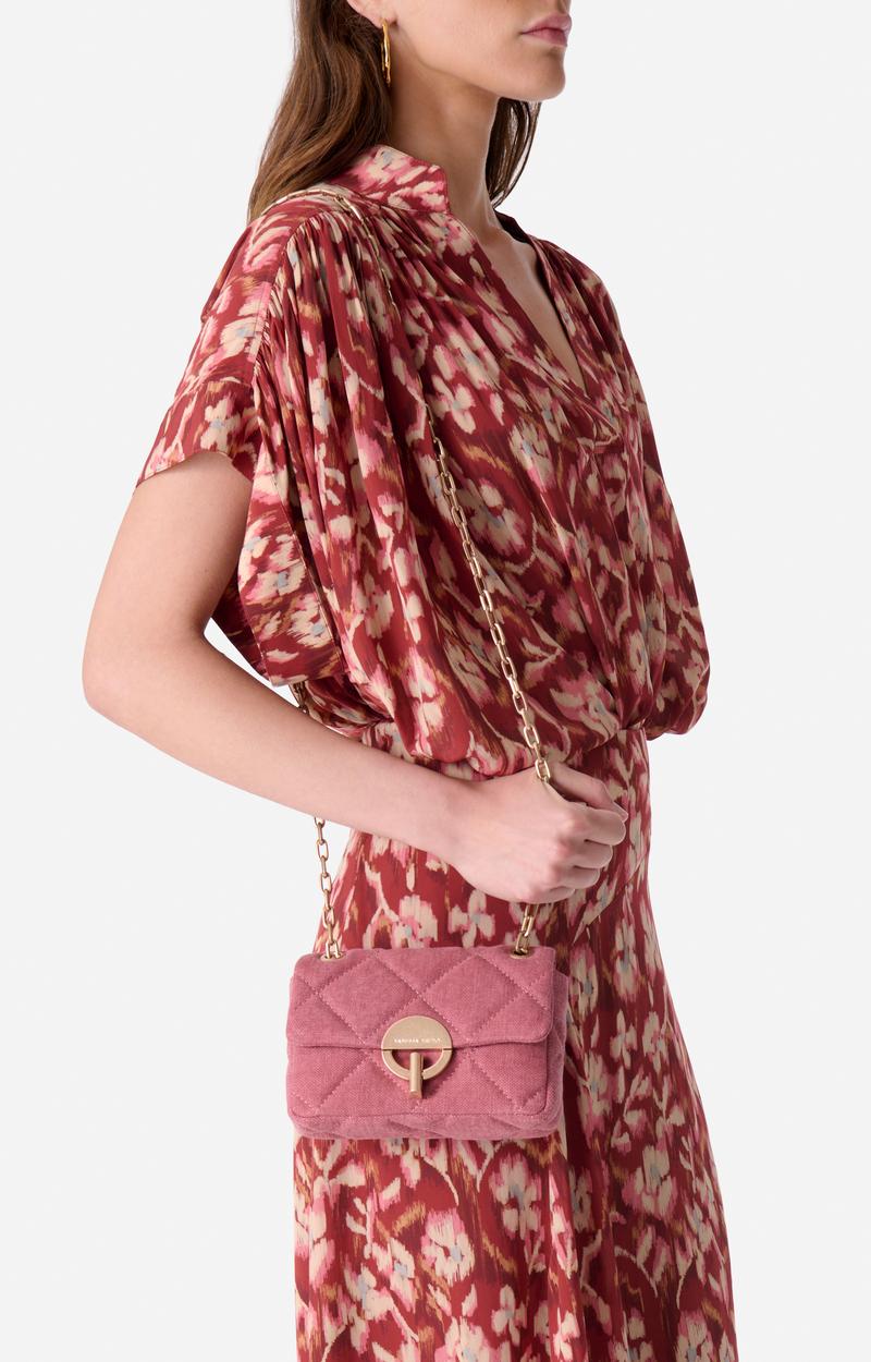 Vanessa Bruno Petit Sac Moon En Lin