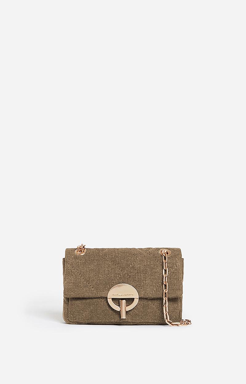 vanessa bruno Petit Sac Moon En Lin