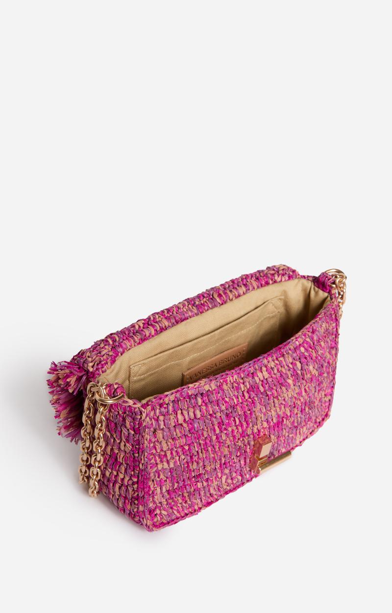 Vanessa Bruno Petit Sac Moon En Raphia