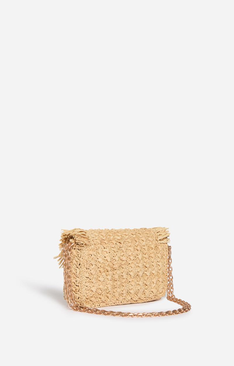 Vanessa Bruno Petit Sac Moon En Raphia