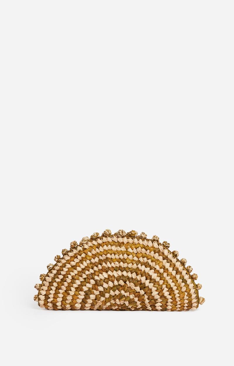 vanessa bruno Pochette En Raphia