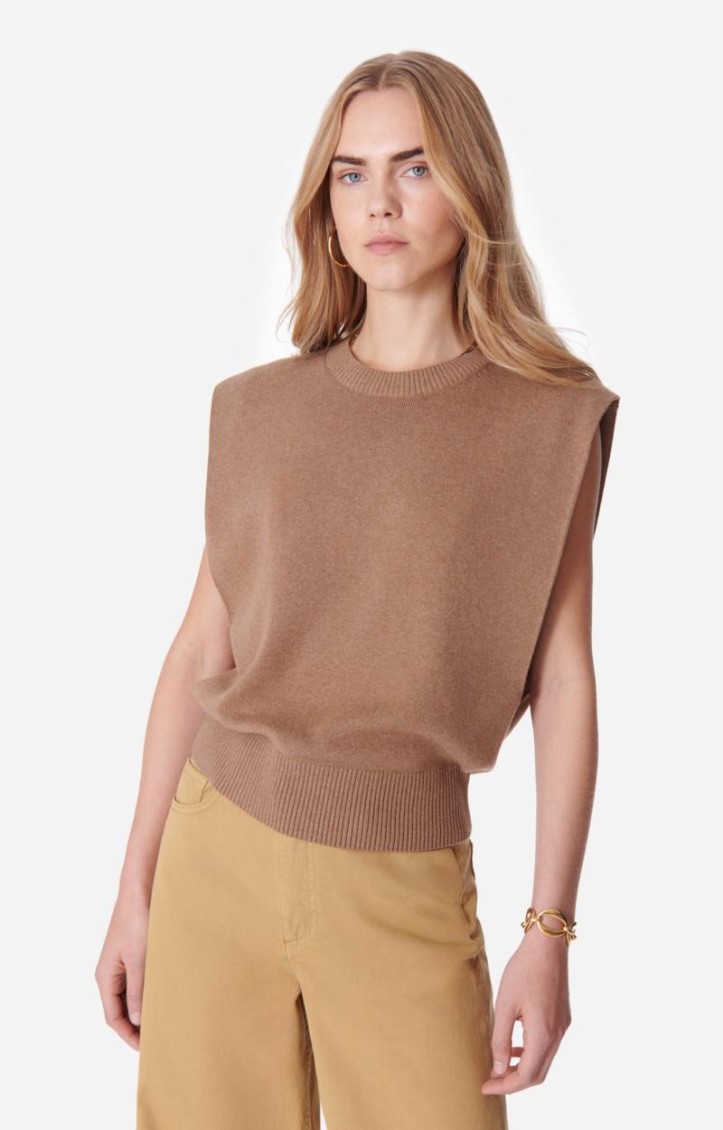 vanessa bruno Pull Sans Manches Cassandra