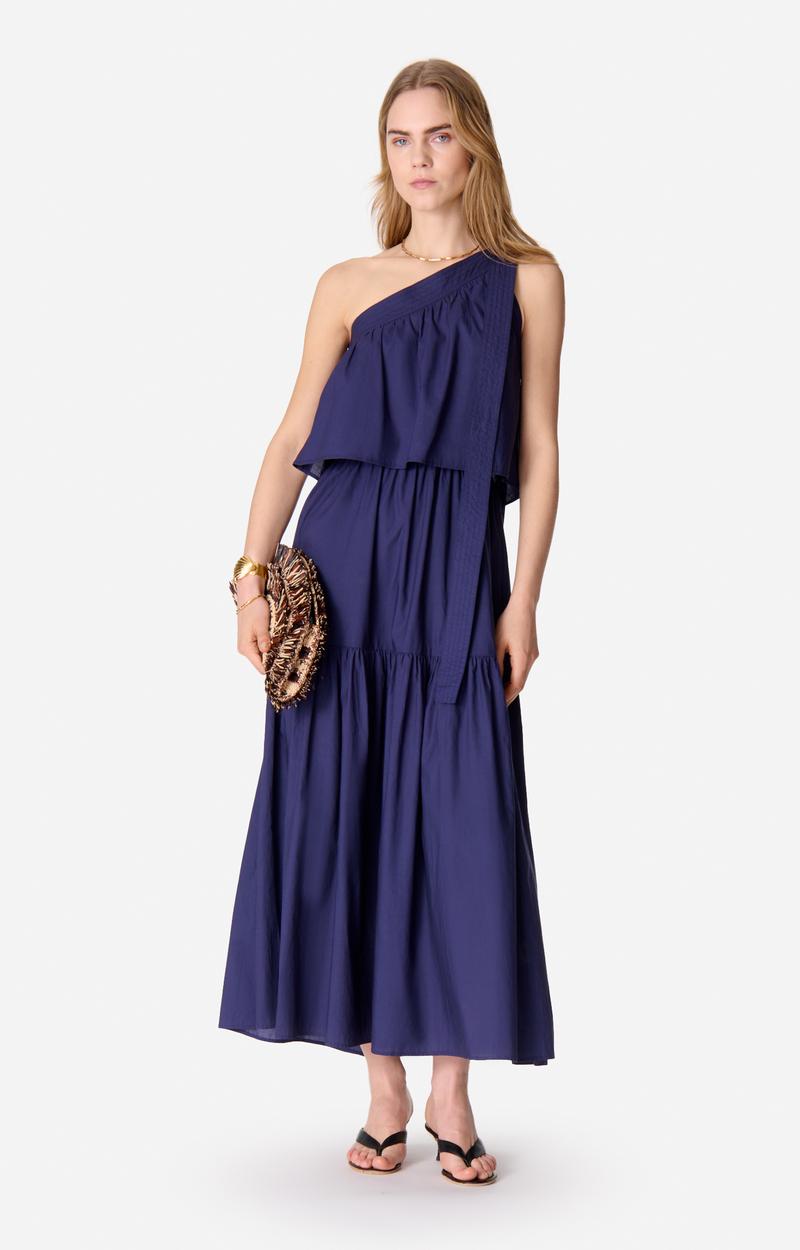 Vanessa Bruno Robe Longue Asymétrique Cora