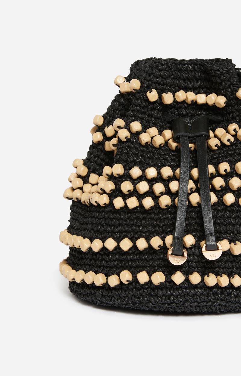 Vanessa Bruno Sac Bourse Avec Perles En Bois