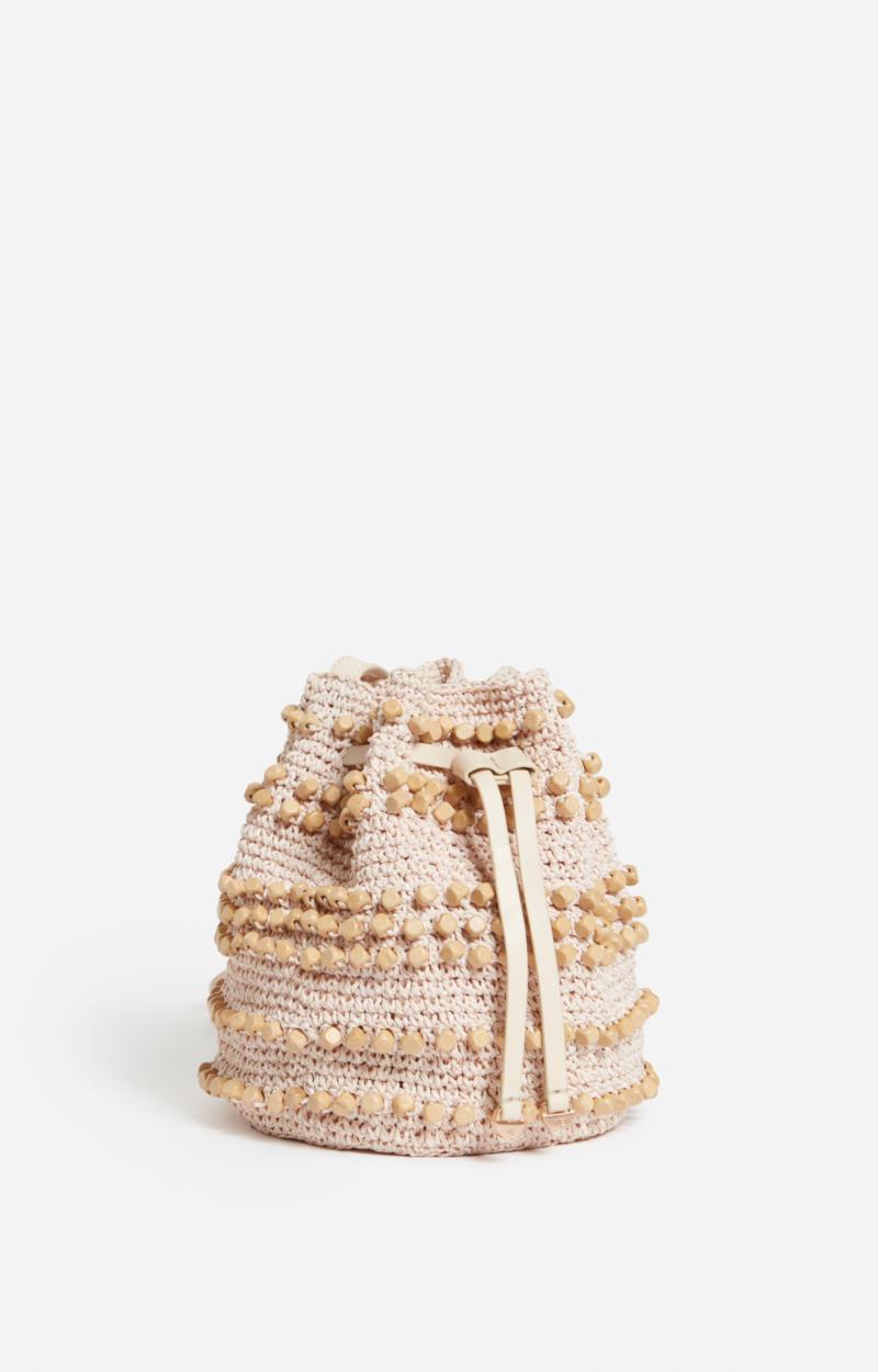 Vanessa Bruno Sac Bourse Avec Perles En Bois