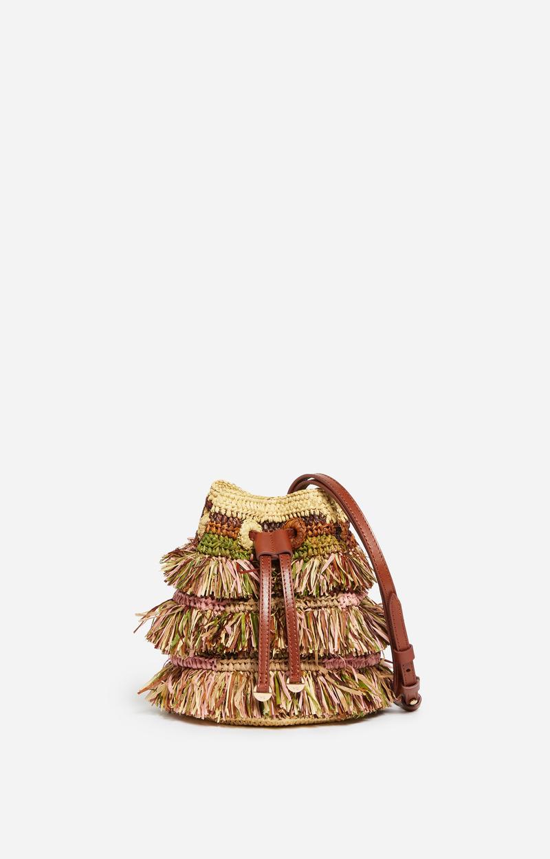 vanessa bruno Sac Bourse En Raphia