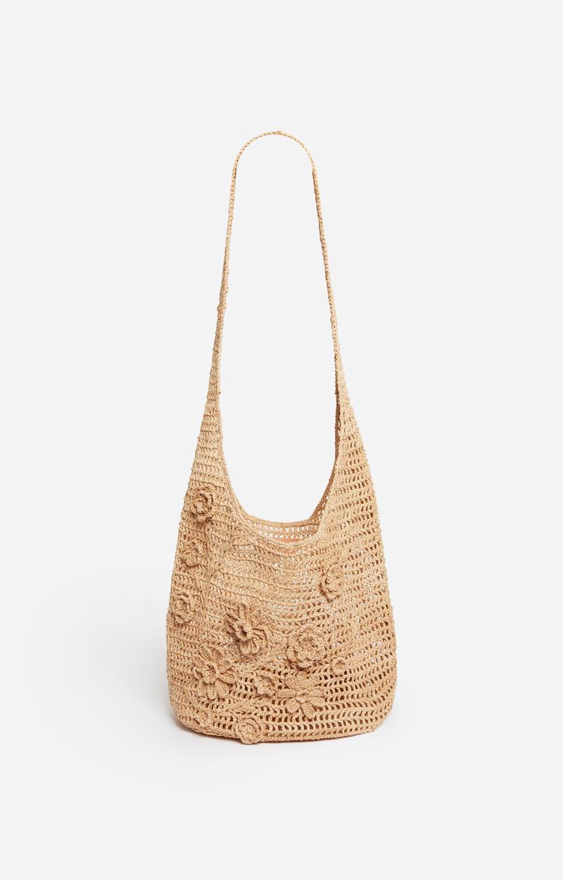 vanessa bruno Sac Hobo En Raphia