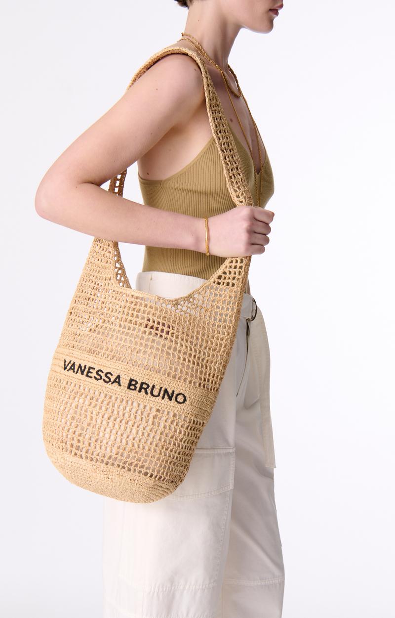 Vanessa Bruno Sac Hobo En Raphia