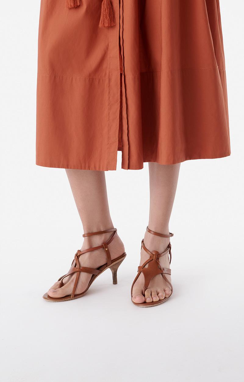 Vanessa Bruno Sandales En Cuir à Tannage Végétal