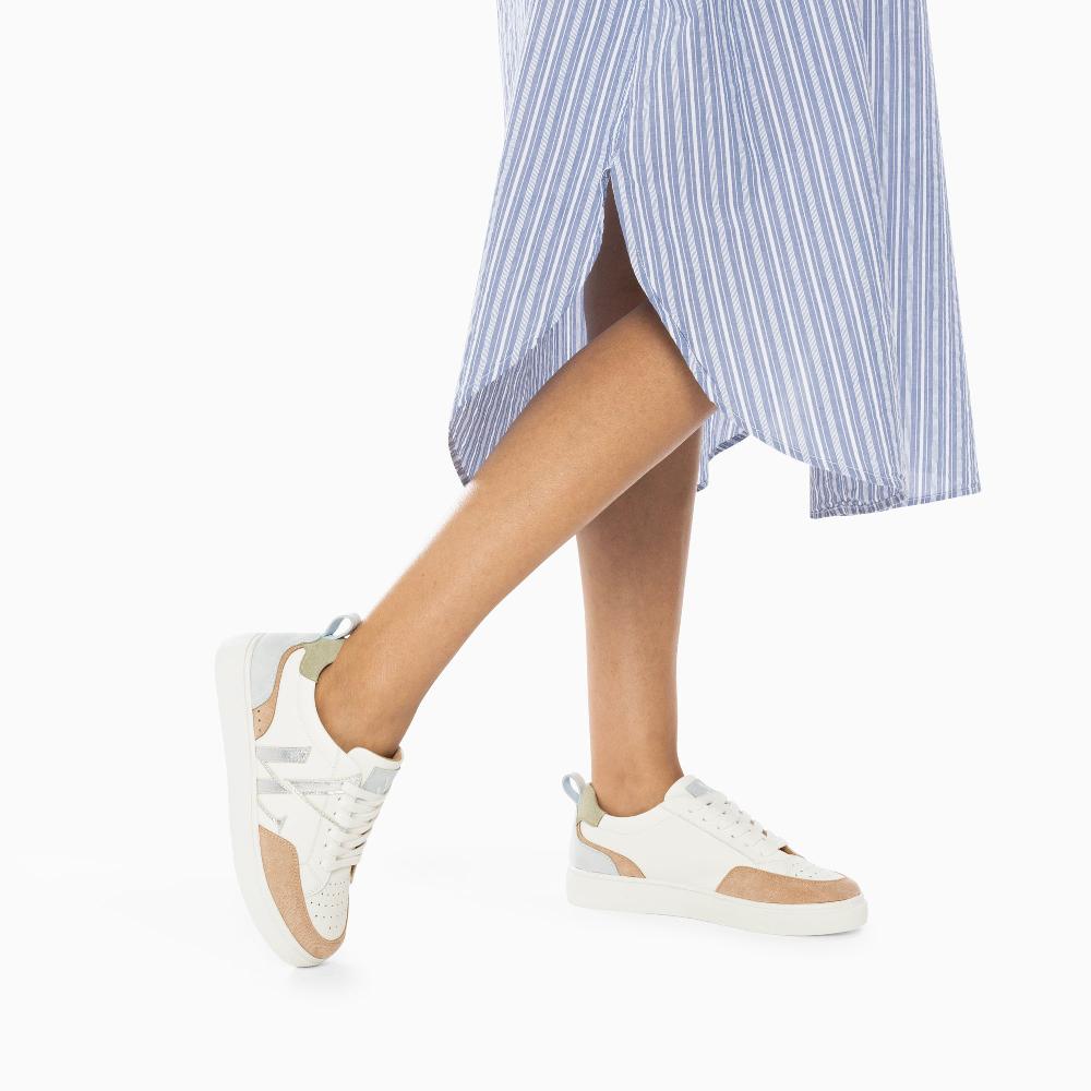 Vanessa Wu Baskets Monogramme Joyce Pastel Et Argent