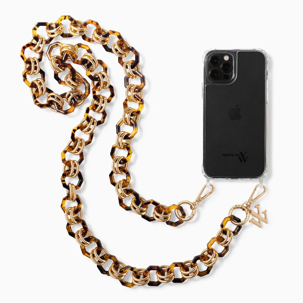 Vanessa Wu Chaîne De Téléphone Gina écaille De Tortue