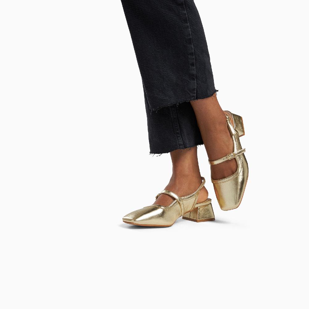 Vanessa Wu Babies Slingback Kate Or à Talon