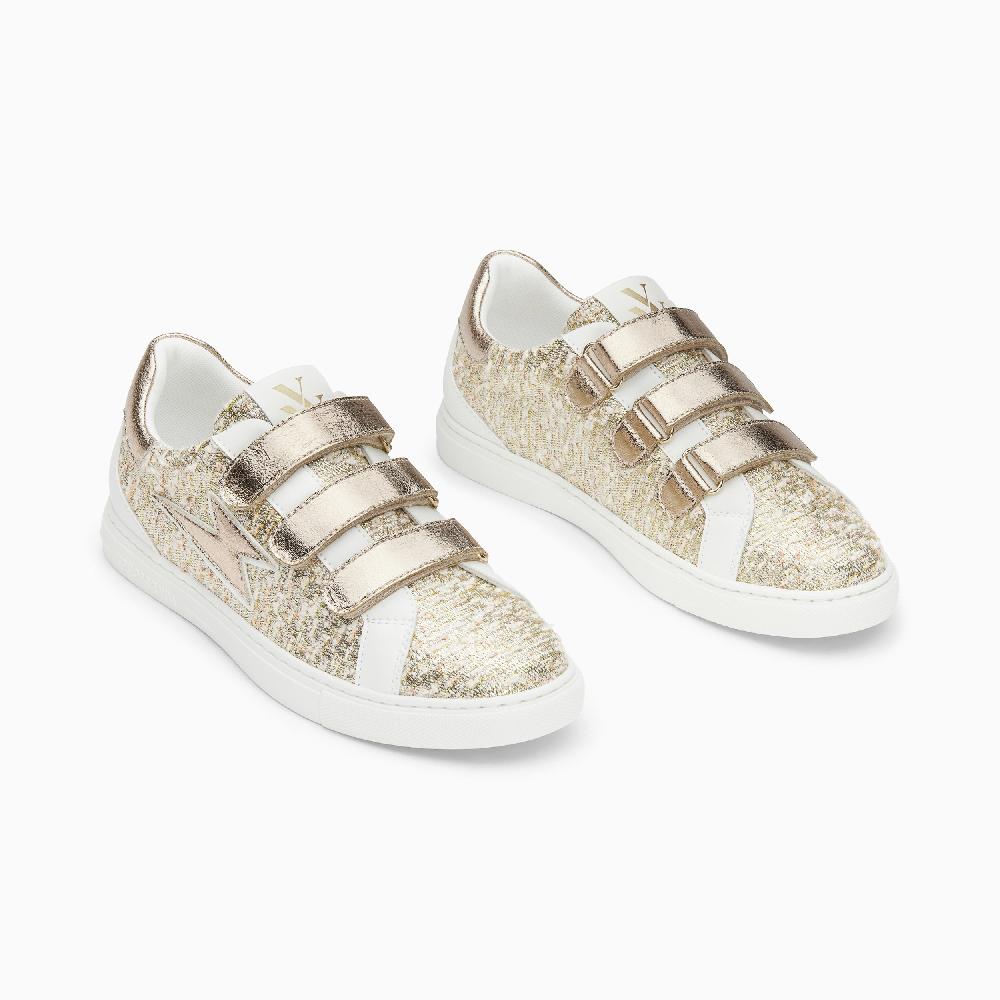Vanessa Wu Baskets éclair Tracy Or à Scratchs