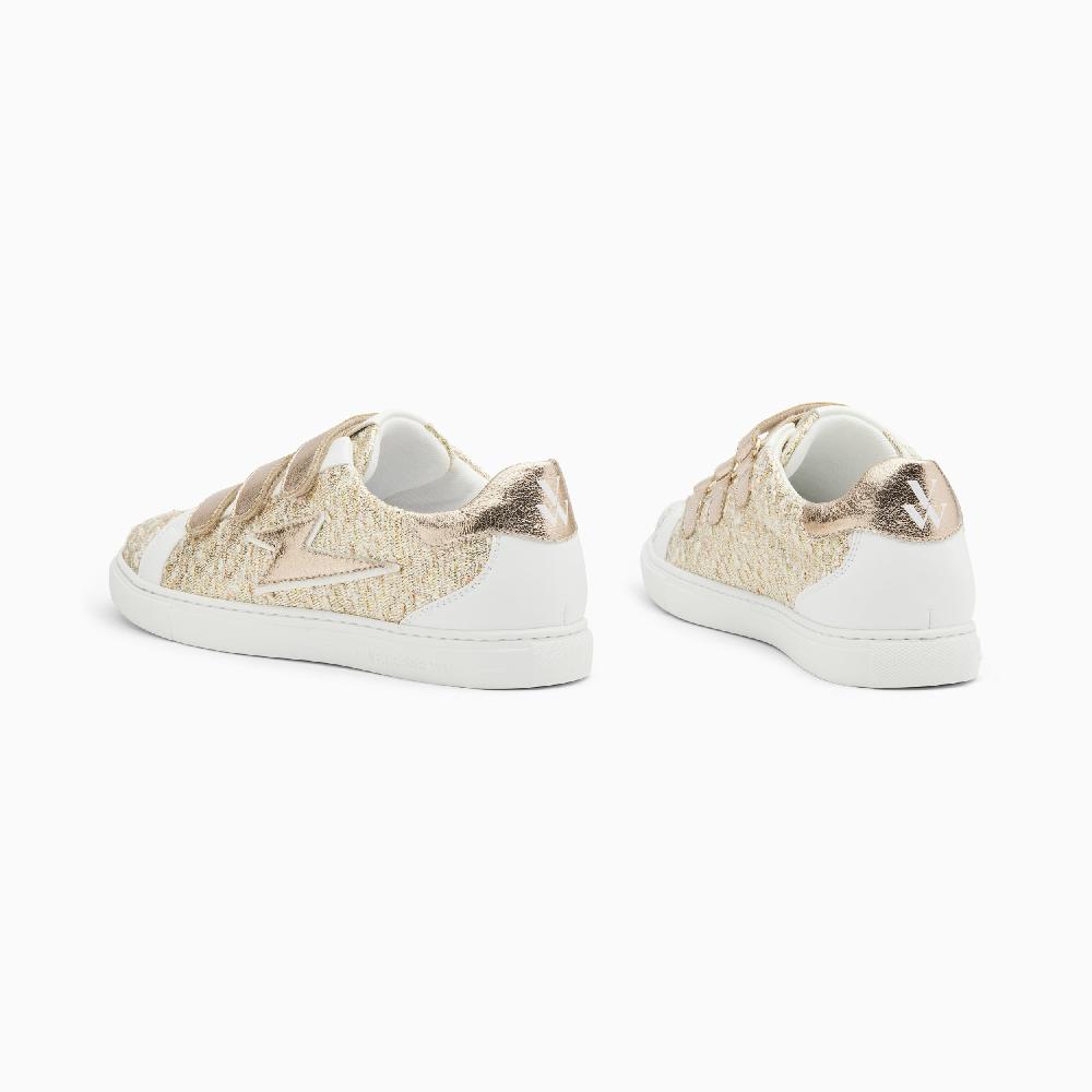 Vanessa Wu Baskets éclair Tracy Or à Scratchs