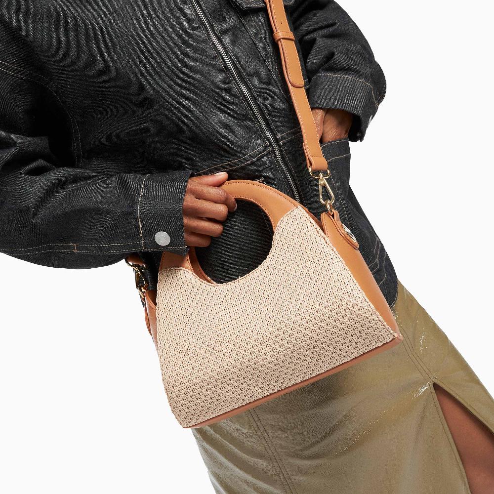 Vanessa Wu Sac à Main Tessa Camel