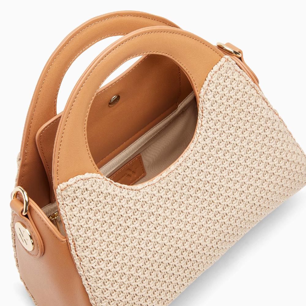 Vanessa Wu Sac à Main Tessa Camel