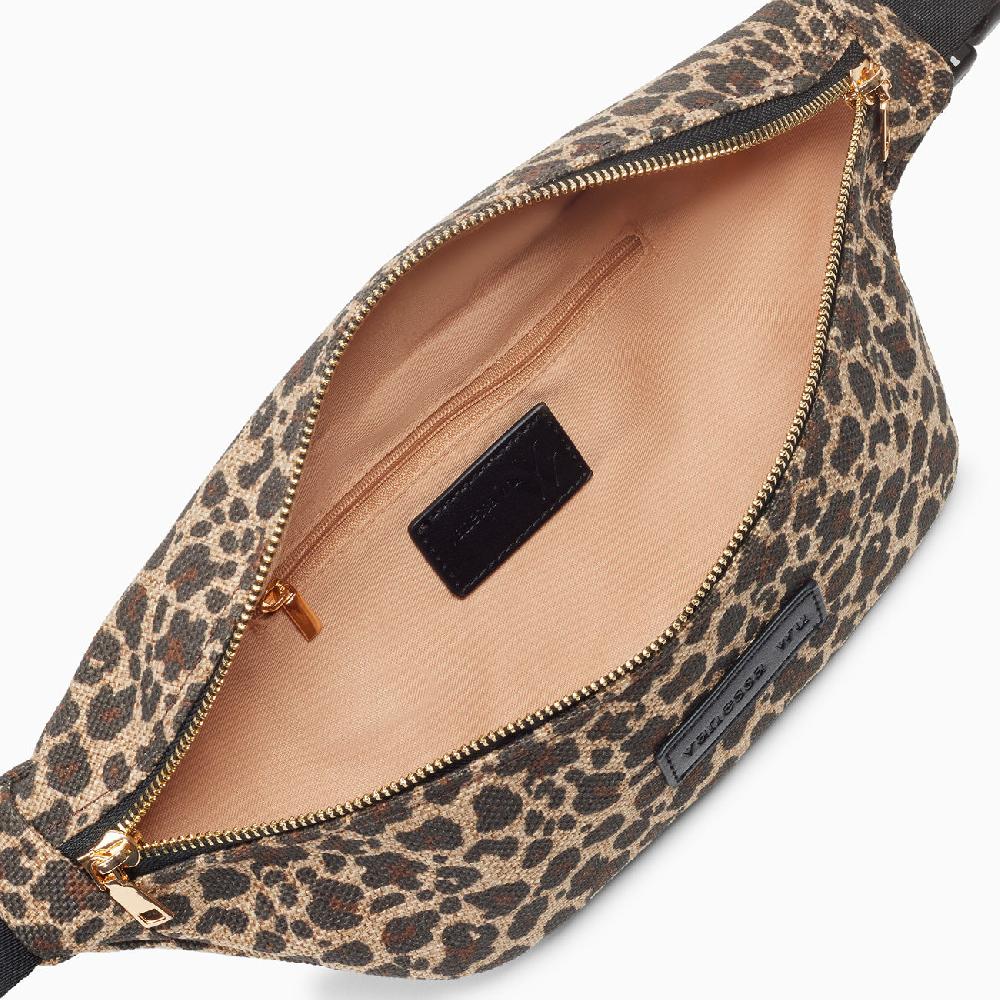 Vanessa Wu Sac Banane Lydie Léopard