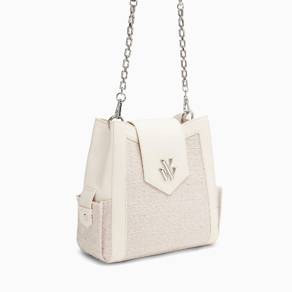 Vanessa Wu Sac Bourse Harper Beige