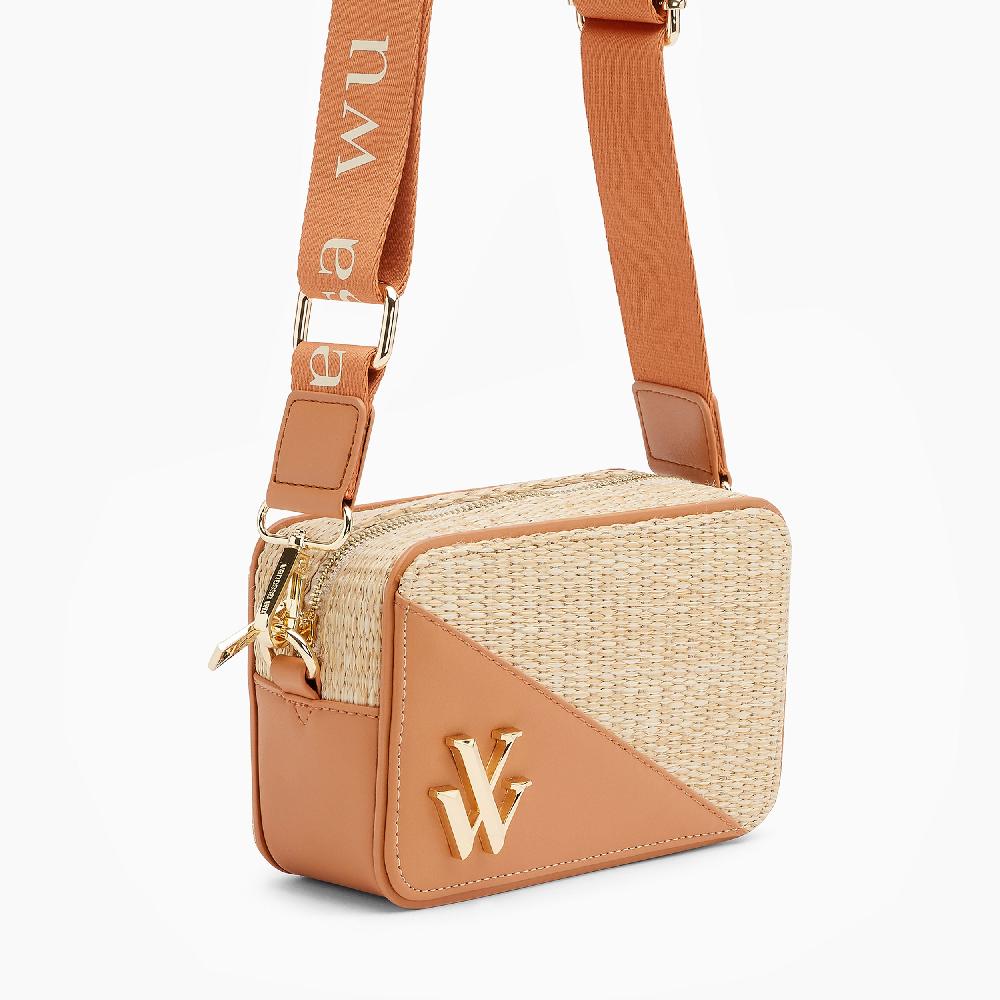 Vanessa Wu Sac Trotteur Charline Camel