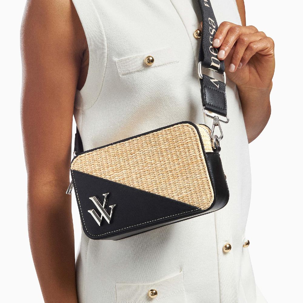 Vanessa Wu Sac Trotteur Charline Noir