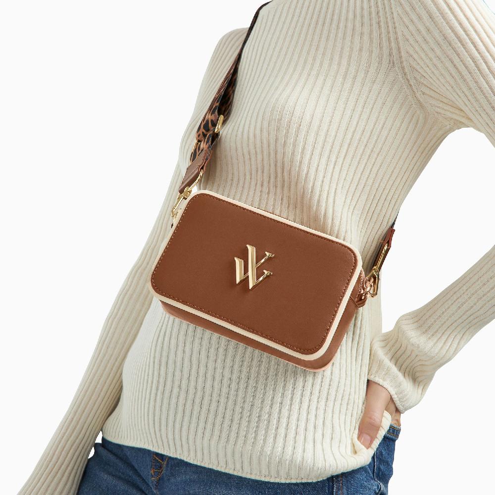 Vanessa Wu Sac Trotteur Raven Camel