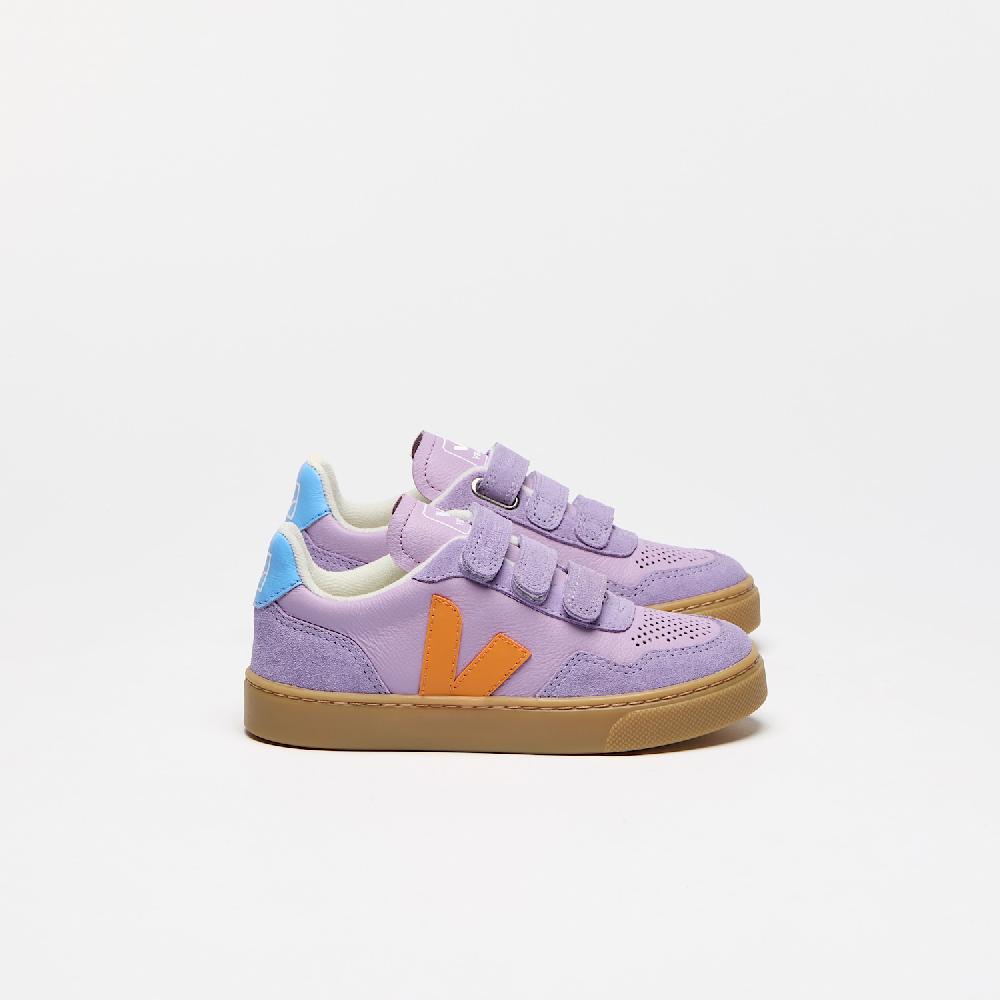 veja V-90 LEATHER VEJA X THE CAMPAMENTO ORCHID FAUBOURG