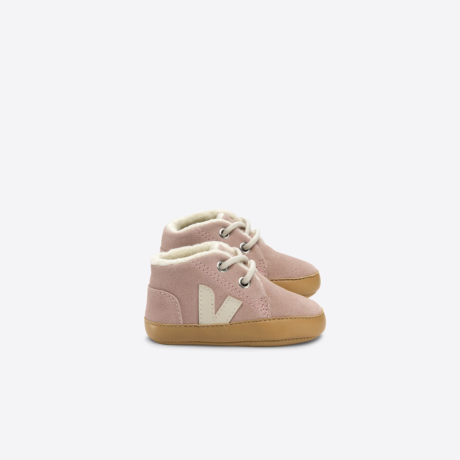 veja BABY FURED SUEDE BABE PIERRE