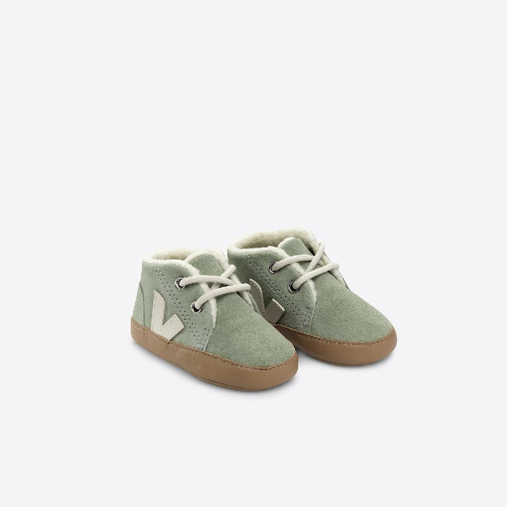 Veja BABY FURED SUEDE CLAY PIERRE