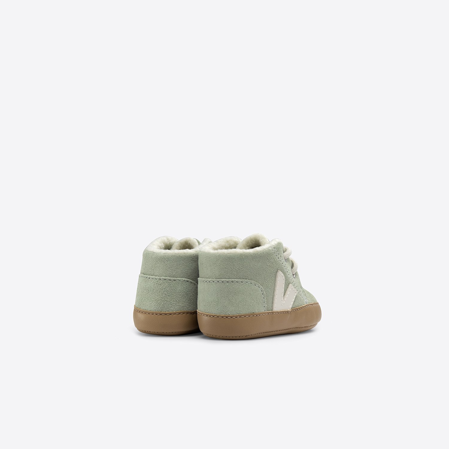 Veja BABY FURED SUEDE CLAY PIERRE