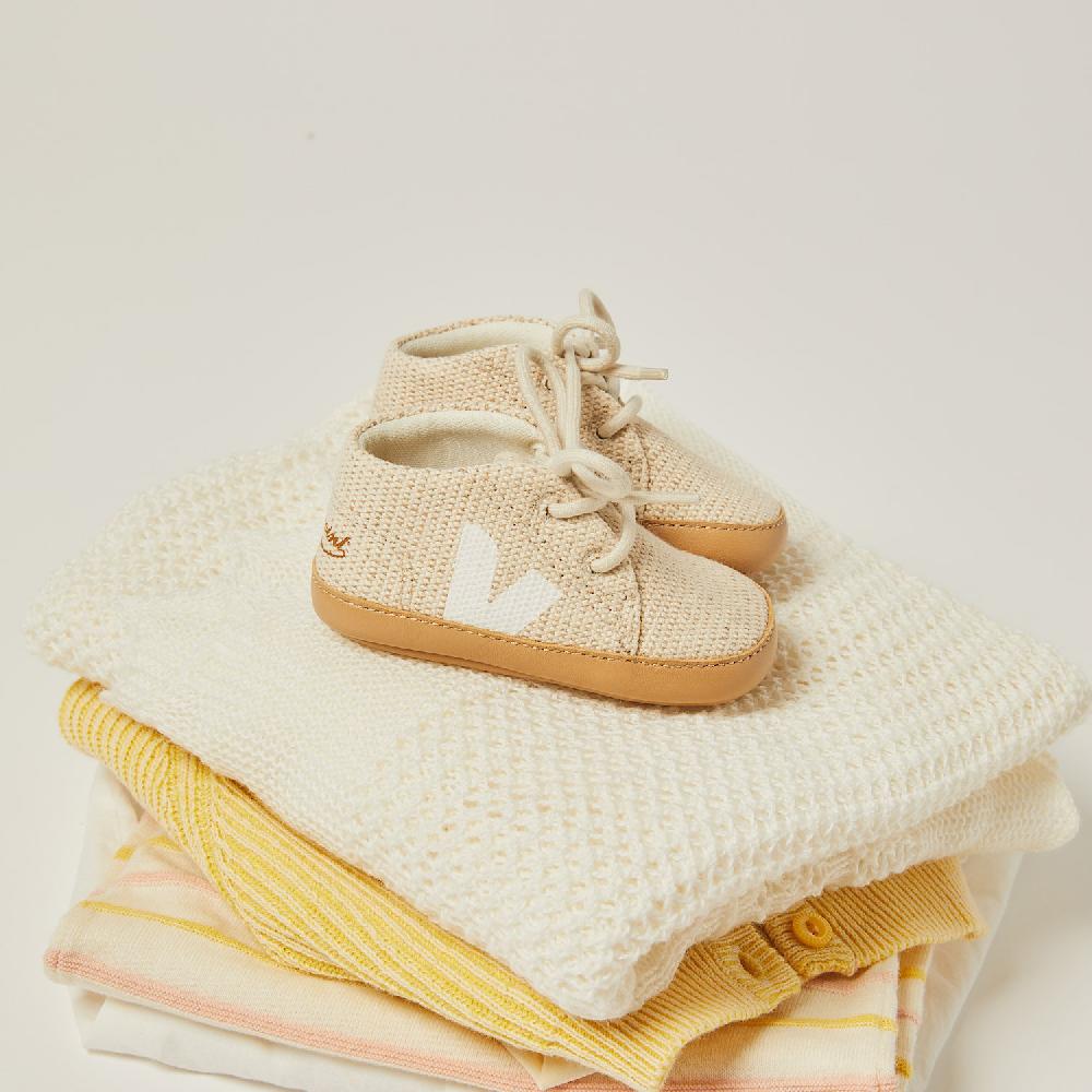 Veja BABY J-MESH VEJA X BONPOINT JUTE WHITE