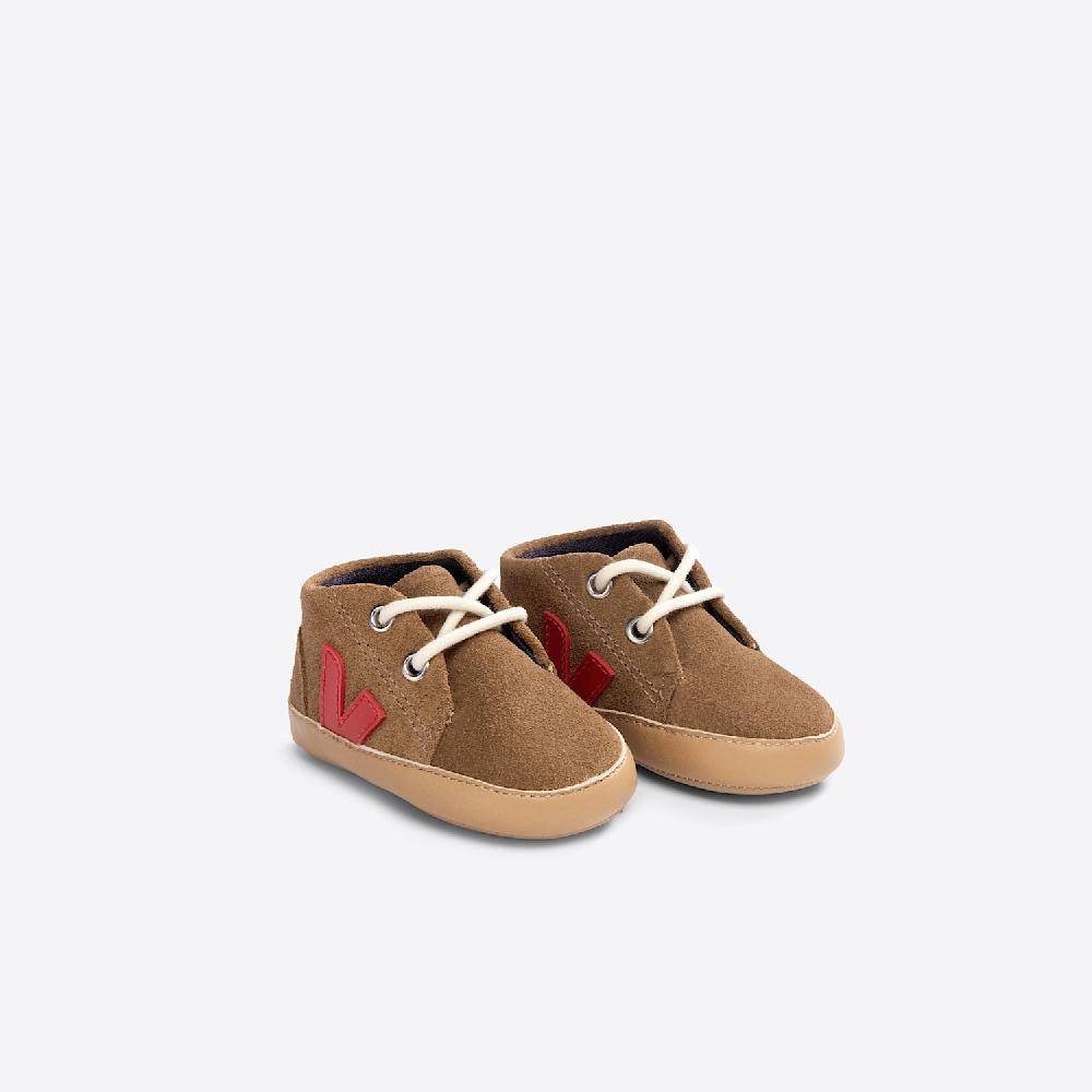 Veja BABY SUEDE BROWN PEKIN