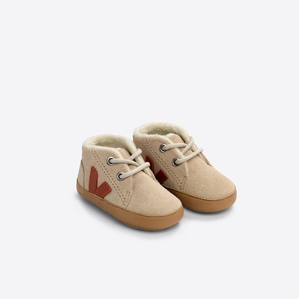 Veja BABY SUEDE VEJA X BONPOINT ALMOND CANYON