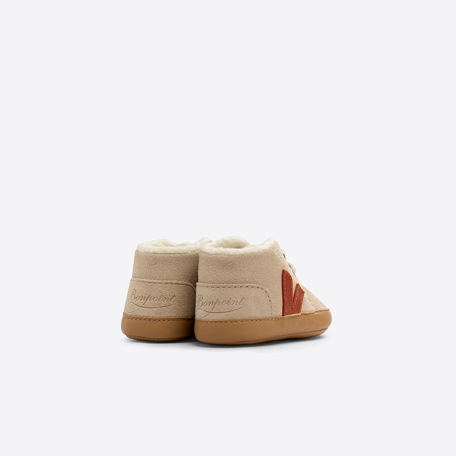 Veja BABY SUEDE VEJA X BONPOINT ALMOND CANYON