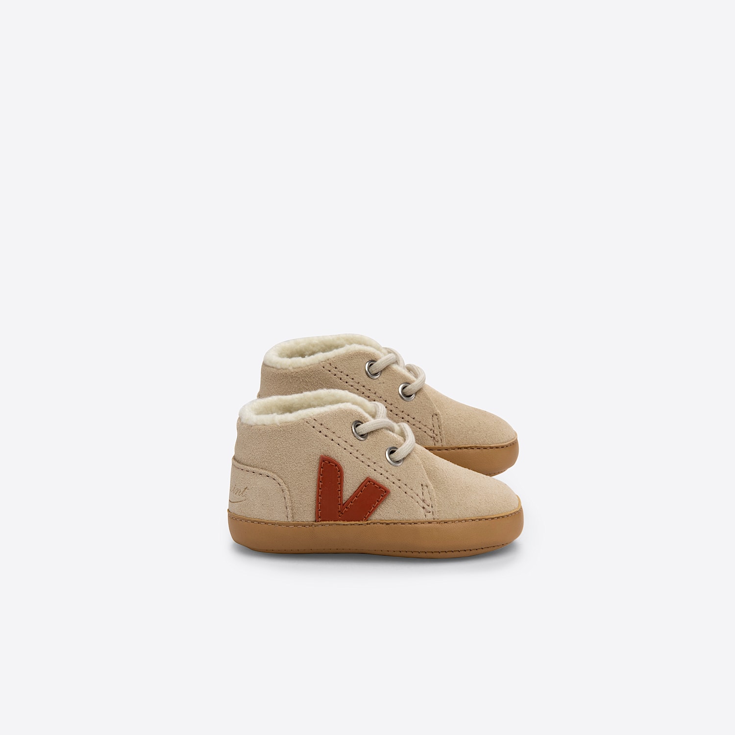 veja BABY SUEDE VEJA X BONPOINT ALMOND CANYON