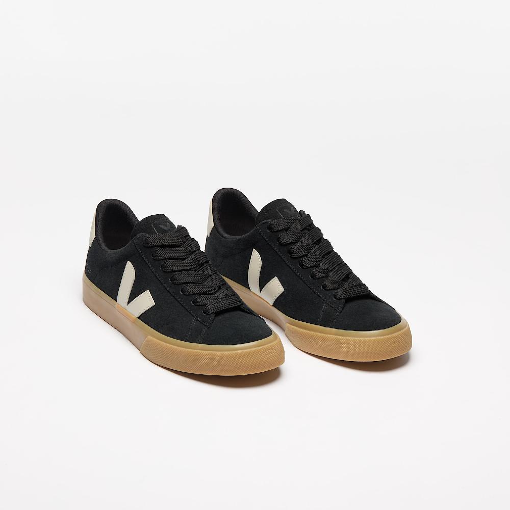 Veja CAMPO BOLD SUEDE BLACK PIERRE