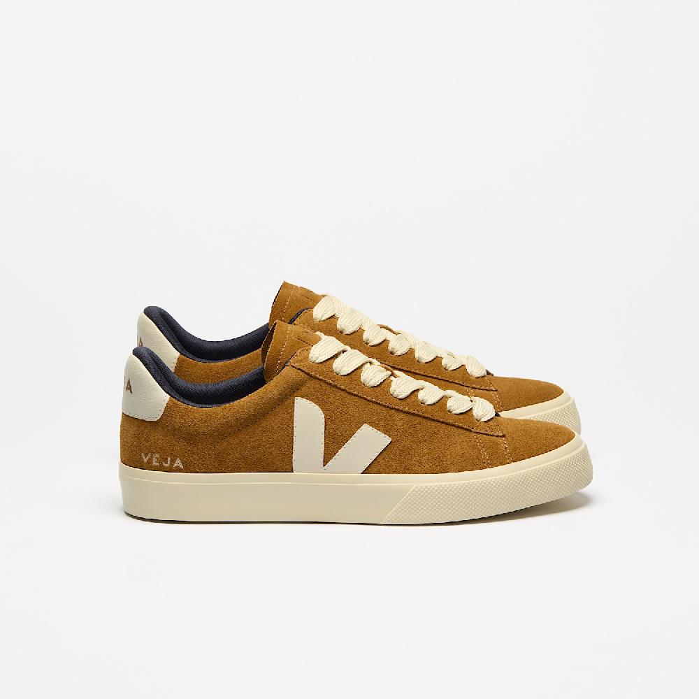 veja CAMPO BOLD SUEDE CAMEL PIERRE
