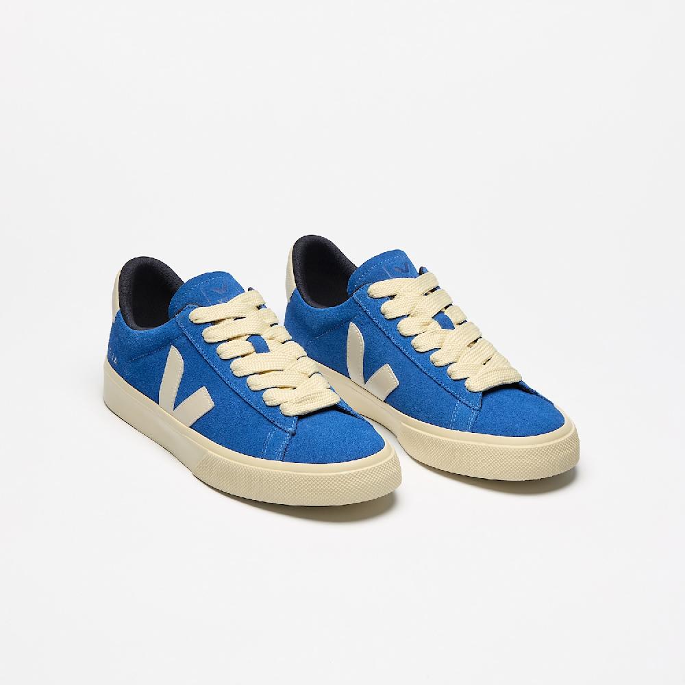 Veja CAMPO BOLD SUEDE INDIGO PIERRE